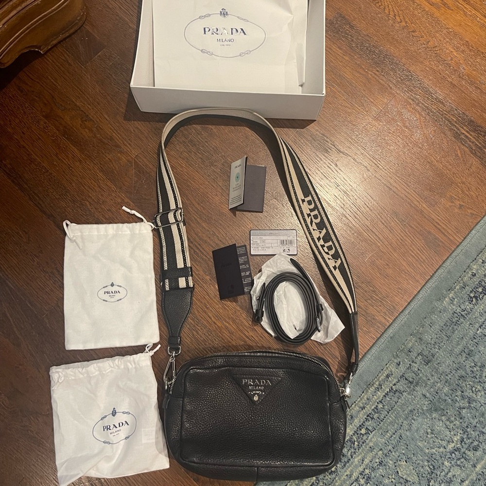 Prada black bag great condition
